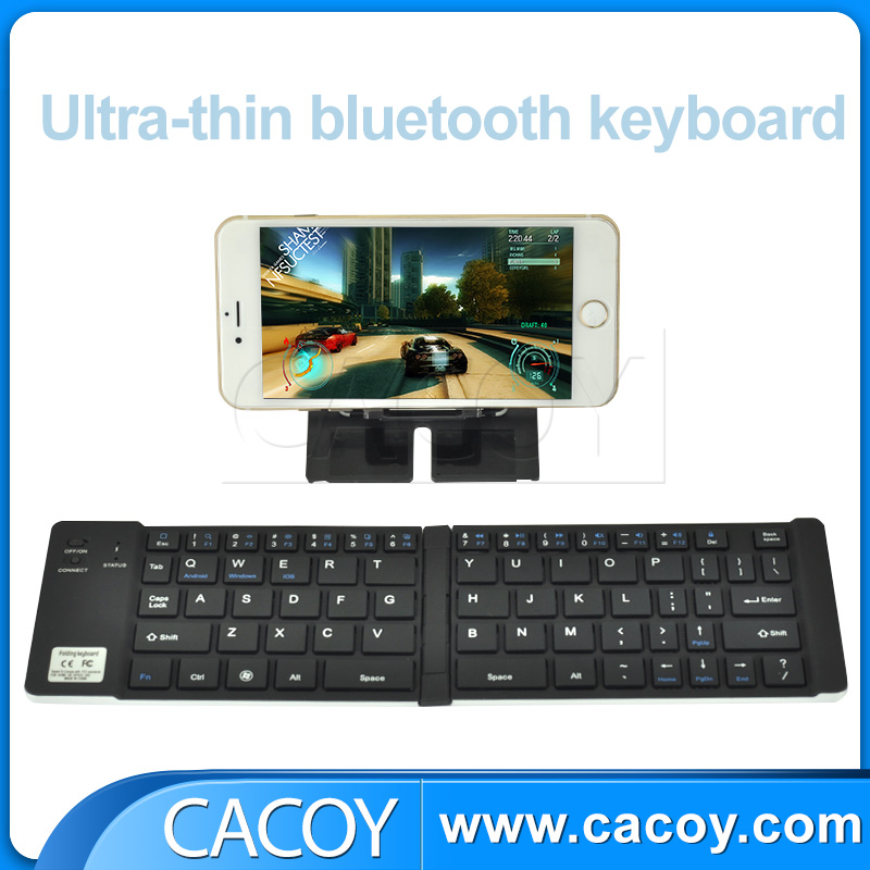 Folding mini wireless bluetooth keyboard